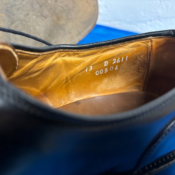 Alden Black Barry Last Blucher Shell Cordovan main image 4